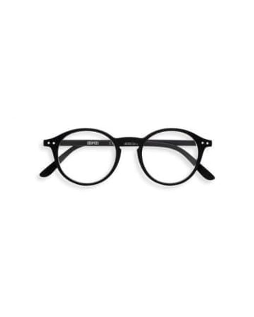 Izipizi Black Reading Glasses #d +1