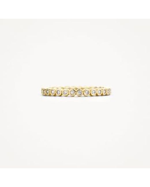 Blush Lingerie Metallic 14k Gold Zirconia Ring