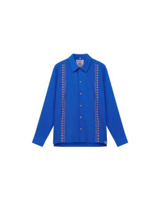 Komodo Blue Nile Shirt Sapphire S for men