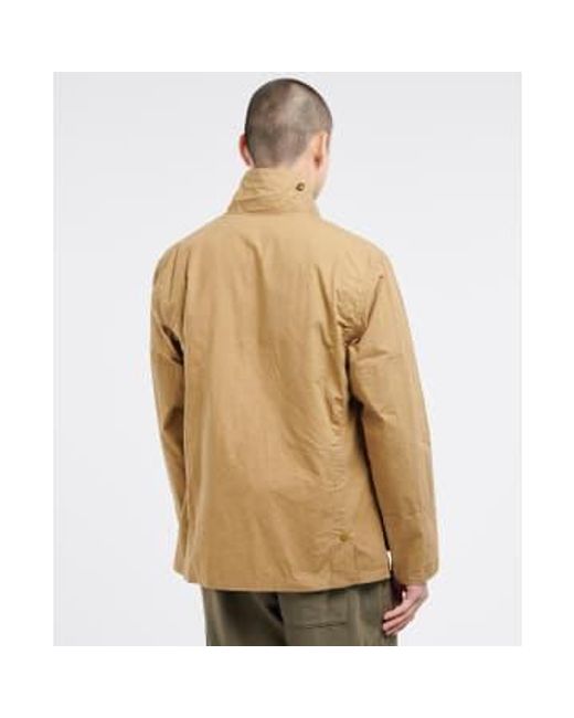 Barbour Natural Kobe Casual Jacket Golden Khaki L for men