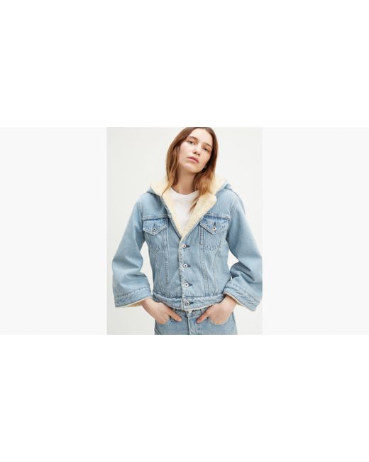 levi's cloud wash denim jacket