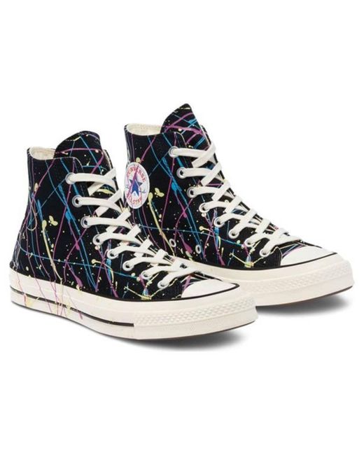 converse noir tissu homme