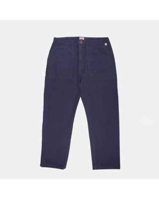 Armor Lux Blue Trousers for men