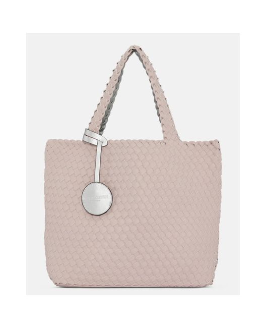 Ilse Jacobsen Rose And Silver Reversible Tote Bag in Pink | Lyst