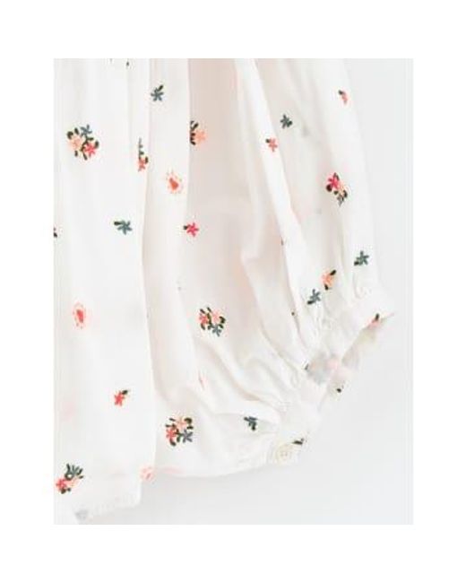 - blouse à encre - coeur néon - 0 (xs) Bellerose en coloris White
