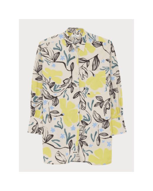 Paul Smith Floral Printed Blouse | Lyst