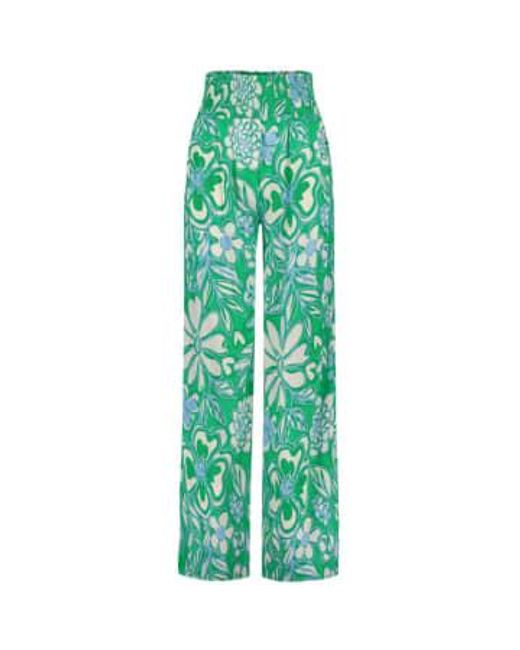 FABIENNE CHAPOT Green Palapa Trousers Apple Xs/34