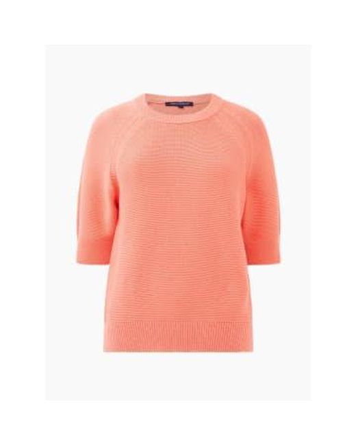 Lily Mozart Short Sleeve Or Jumper di French Connection in Pink