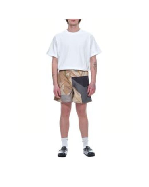 Paura Gray Shorts By Airam Bermuda Sand Camo M / Colore for men