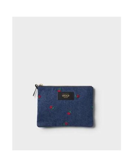 Amy Pouch di Wouf in Blue