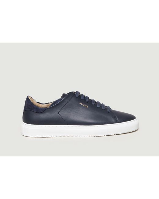 Axel Arigato Navy Blue Clean 90 Trainers for Men | Lyst