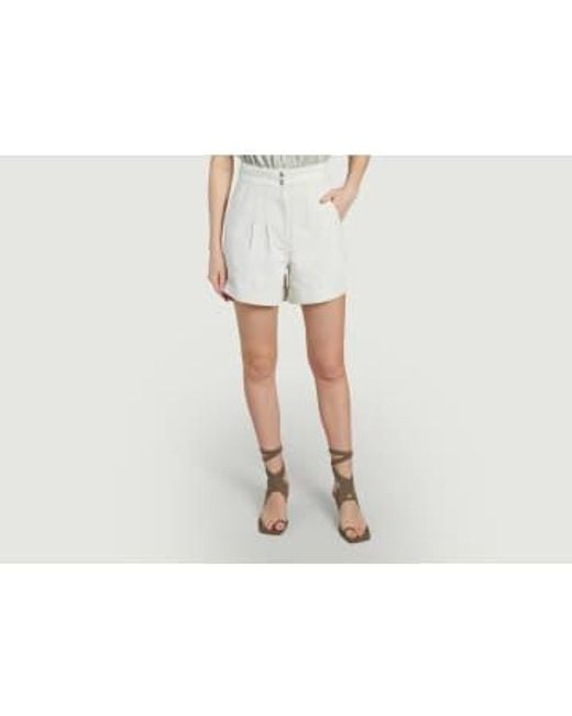 IRO White Canva -Shorts