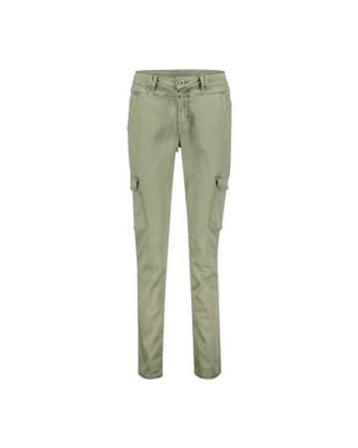 Red Button Trousers Cargo jogger Teagreen 34