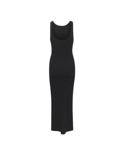 Gestuz Black Drewgz Sleeveless Reversible Long Dress Xs