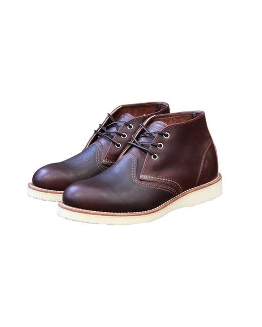 red wing chukka black