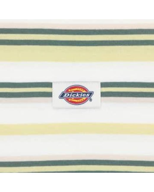 Dickies Natural Glade Spring Striped T-shirt for men