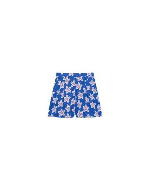 Compañía Fantástica Blue Printed Starfish Shorts