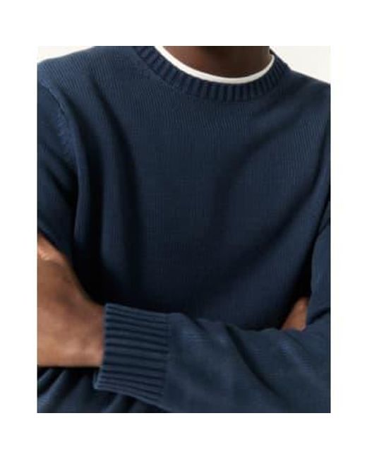 Ecoalf Blue Tail Knitted Crew Neck for men