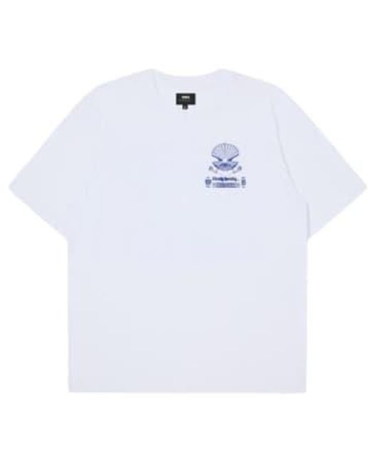 Camiseta jardín amor blanco Edwin de hombre de color White