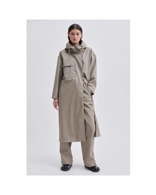 Second Female Natural Stormie Coat Polyurethane/polyester
