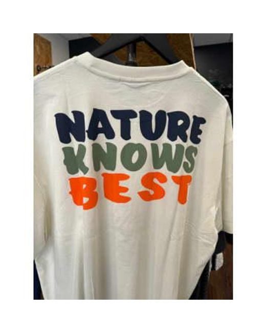 Only & Sons Gray Nature Knows Best T-shirt for men