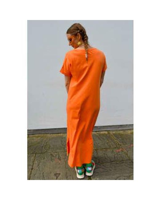Robe djana abricot Maison Anje en coloris Orange