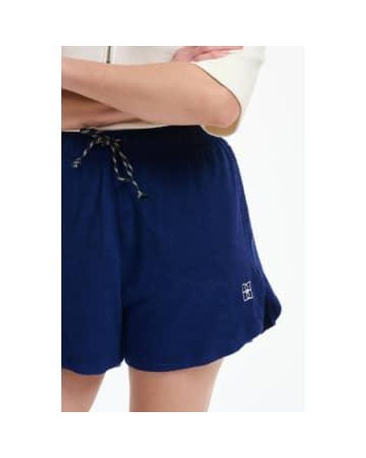 Bellerose Blue Indigo Val Shorts Navy / Xl