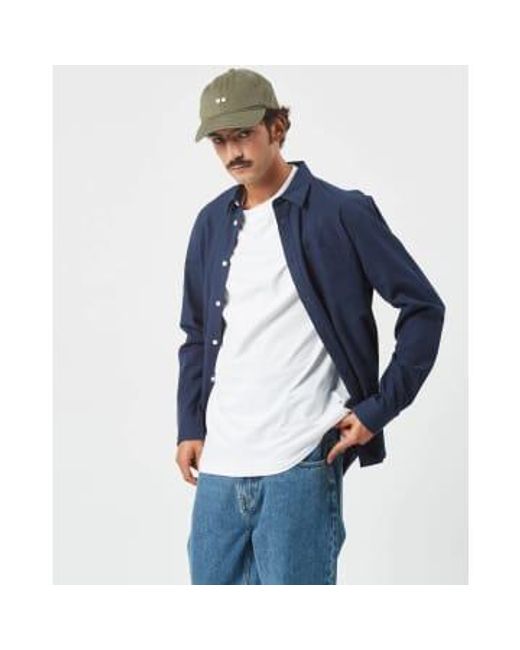 Jack 9802 Long Sleeve Shirt Blazer di Minimum in Blue da Uomo