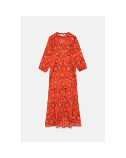Compañía Fantástica Red Sommerblumen -Voil -Kleid