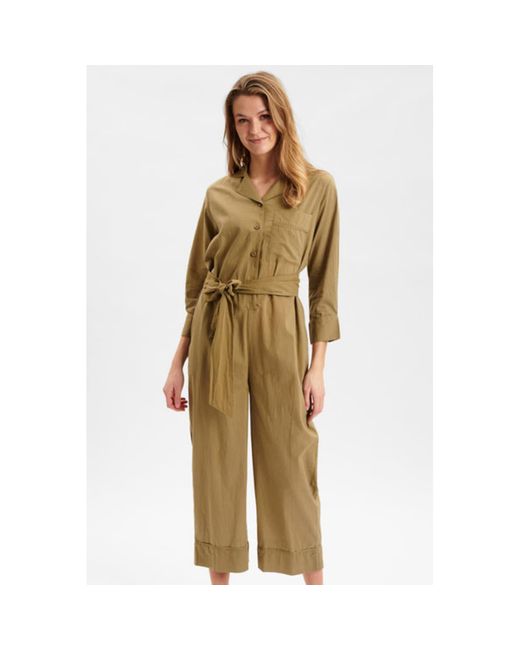 Numph Nualmia Jumpsuit in Green | Lyst