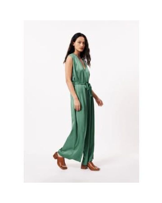 FRNCH Green Cadia Emerald Jumpsuit S