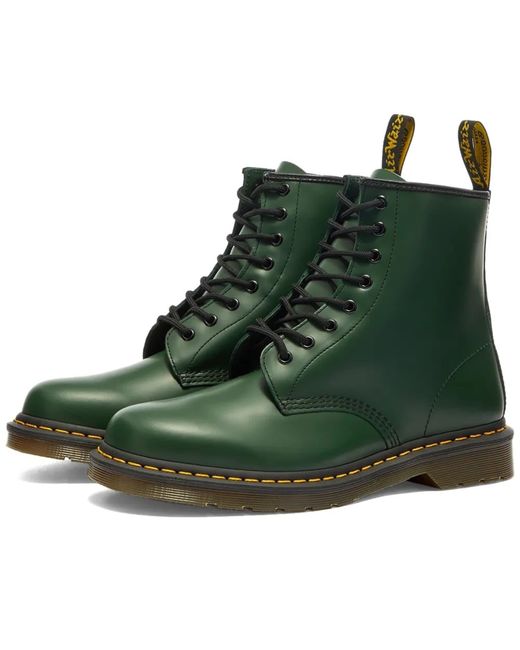 Dr. Martens 1460 Boots Green Smooth for Men | Lyst