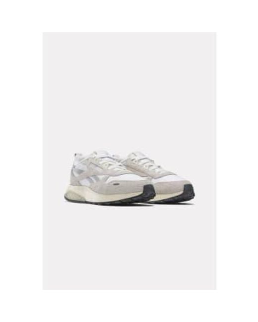 Reebok White Classic Leather Hexalite Shoes Uk 10.5 for men