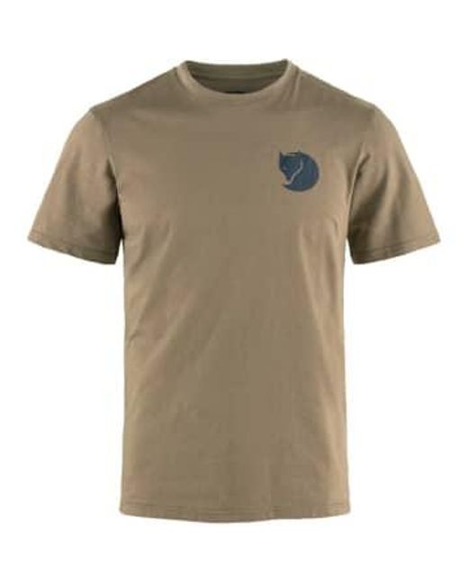 Fjallraven Green Walk With Nature T-shirt for men