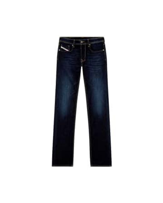 DIESEL Blue 1985 Larkee 009zs Straight Stretch Jeans for men
