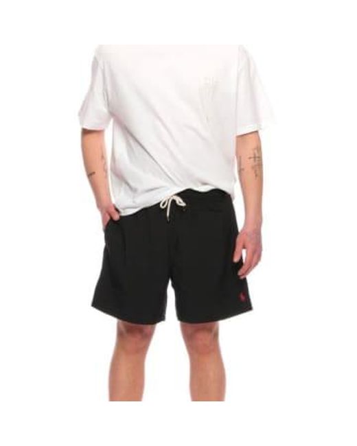 Swimsuit For Man 710907255002 di Polo Ralph Lauren in Black da Uomo