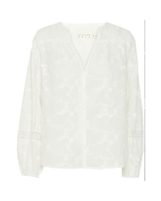 Atelier Rêve White Irmone Shirt Snow Xs