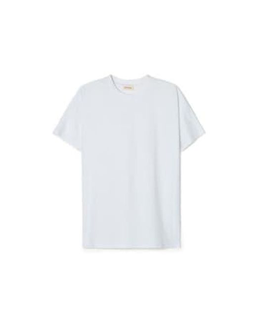 American Vintage White Fizvalley T -shirt S for men