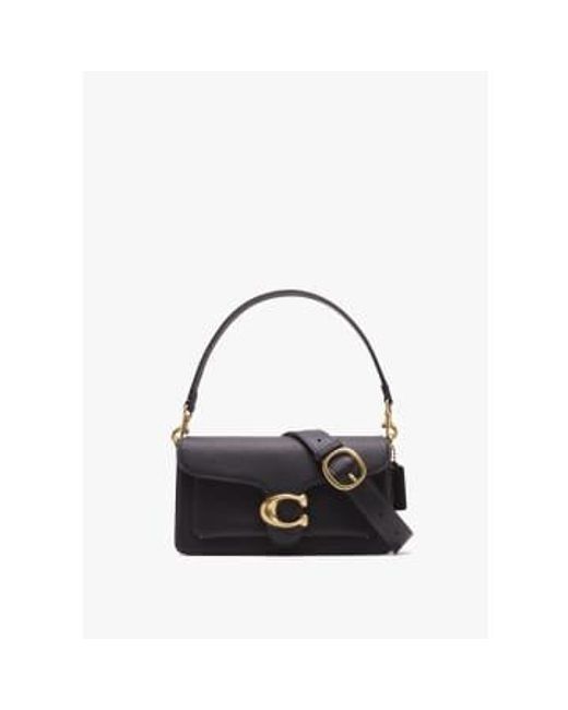 Tabby 26 Leather Shoulder Bag di COACH in Black