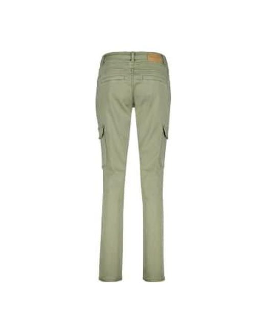 Red Button Trousers Cargo jogger Teagreen 34