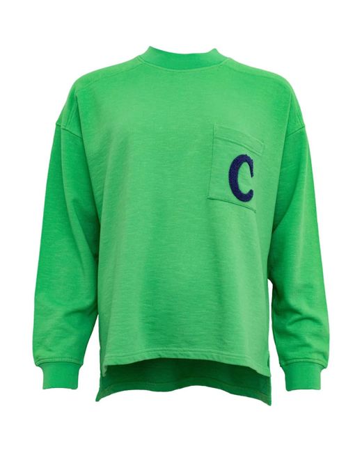 Costa Mani Green Cee Sweatshirt for men