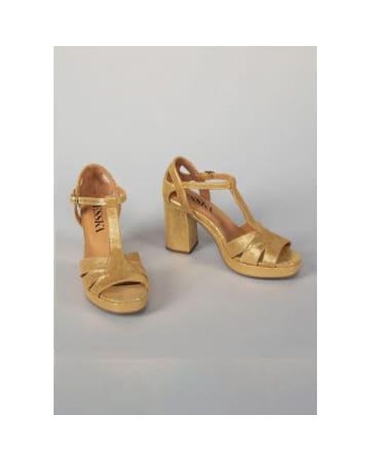 Esska Metallic Valerie heels