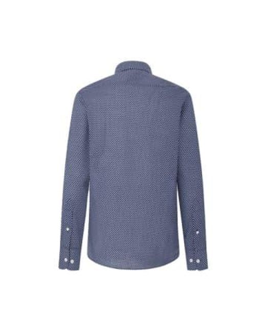 Chemise Hackett pour homme en coloris Blue