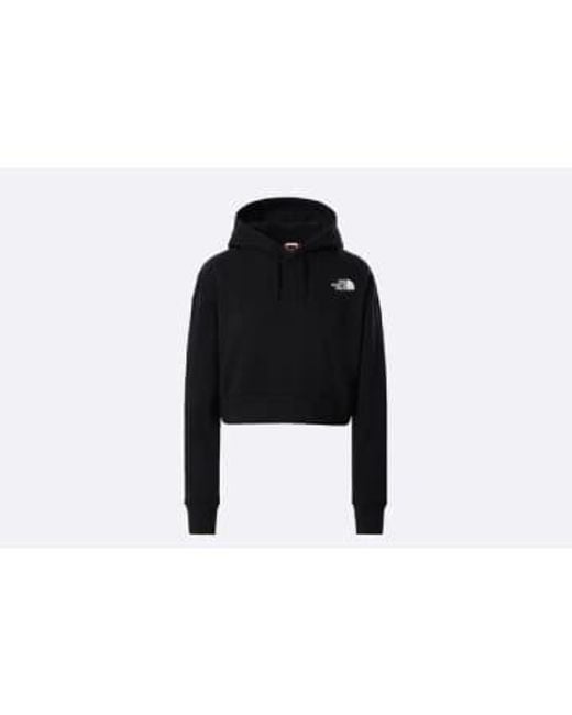 The North Face Black Wmns trend crop hoodie