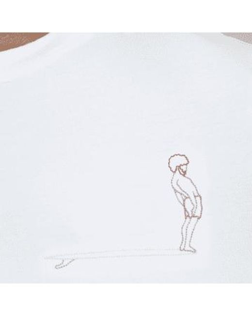 T-shirt stockholm hang ten Dedicated pour homme en coloris White