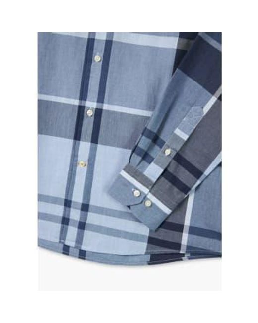 Barbour Blue S Harris Tailored Shirt for men
