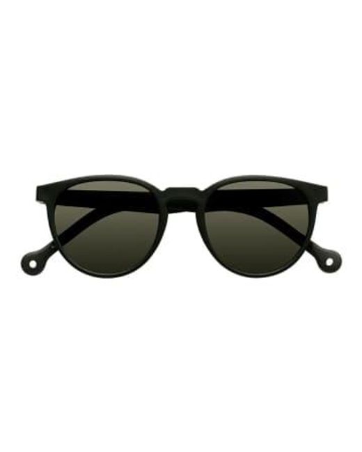 Parafina Black Eco Friendly Sunglasses Camino 100% Recycled Tire Rubber for men