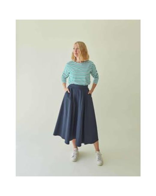Chalk Blue Audrey Skirt