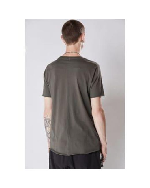 Thom Krom M ts 784 t-shirt grün in Gray für Herren