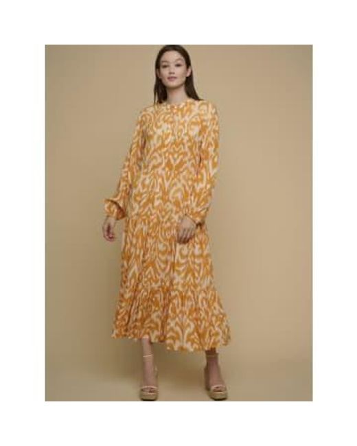 Rino & Pelle Orange Marigold Delice Dress